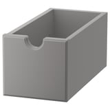 TORNVIKEN Box, grau, 16x34x15 cm