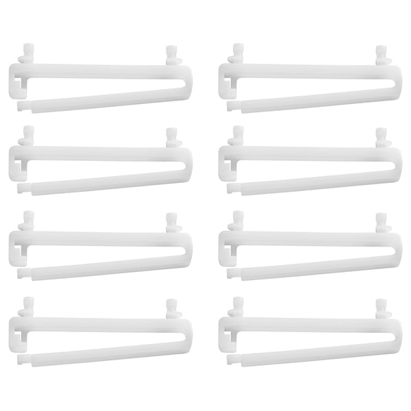 TRÖSTA Gleiter für Schlaufengardine, mini/weiß