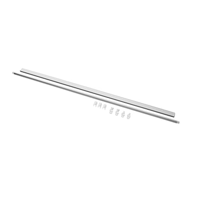 TRÖSTA Laufleiste und Beschwerung, Aluminium/silberfarben
