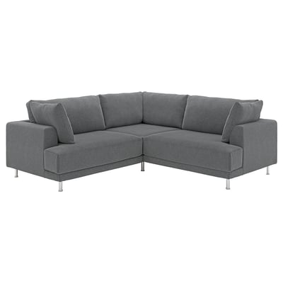 UPPÅKRA Modulecksofa 3-sitzig, Johanneshov dunkelgrau