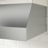 UPPFRISKANDE Dunstabzugshaube f Wandmontage, stahlfarben, 80 cm