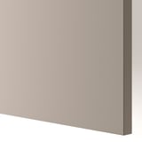 UPPLÖV Deckseite, mattiert dunkelbeige, 62x240 cm