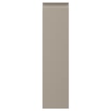 UPPLÖV Tür, mattiert dunkelbeige, 20x80 cm