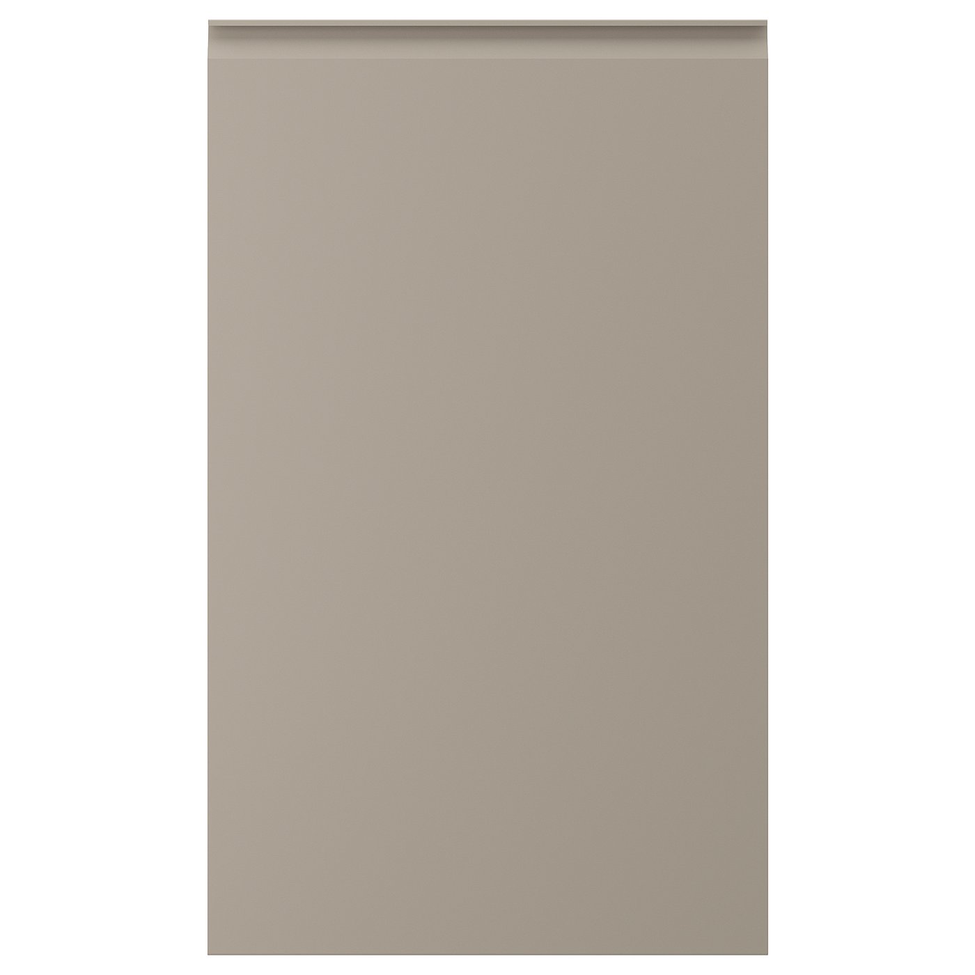 UPPLÖV Tür - mattiert dunkelbeige 60x100 cm