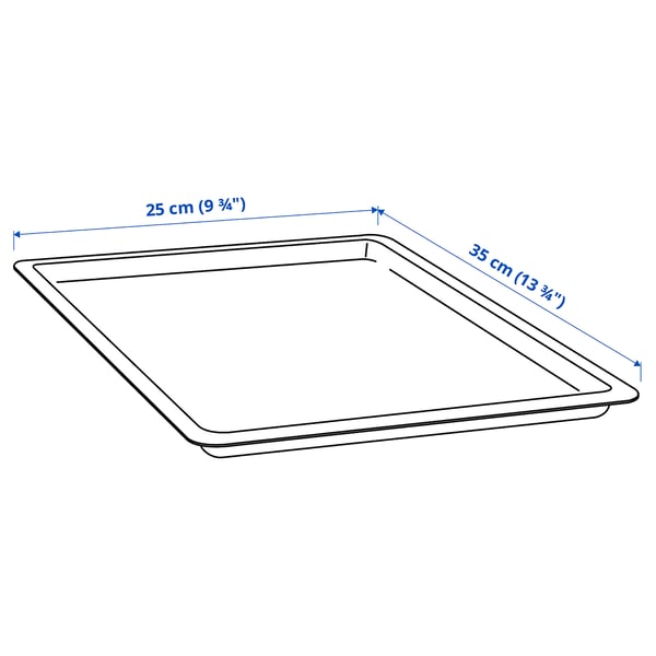 UPPSNOFSAD Abdeckung, schwarz, 35x25 cm