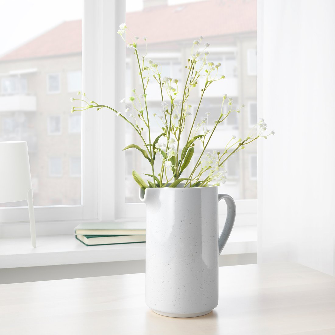UPPVAKTA Vase weiß IKEA