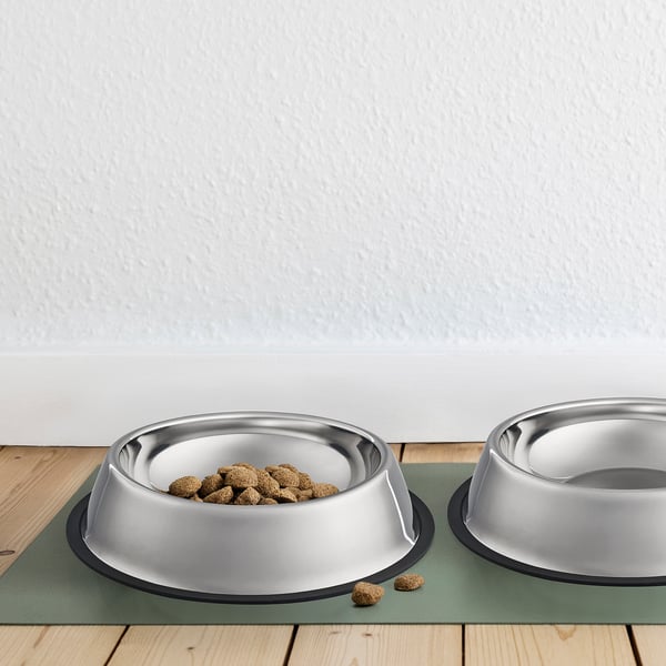 UTSÅDD Napf für Haustier, Metall, 22 cm