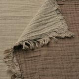 VALLKRASSING Plaid, hell graubraun, 150x200 cm