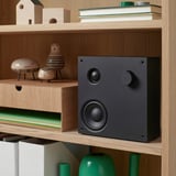 VAPPEBY Bluetooth-Lautsprecher, schwarz/2er-Set Gen. 3, 20x20 cm