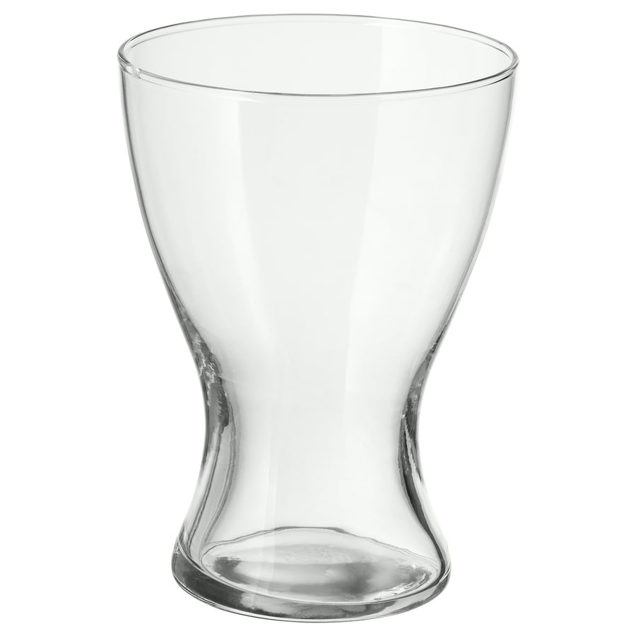 VASEN Vase, Klarglas, 20 cm IKEA Schweiz