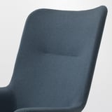 VEDBO Sessel mit hoher Rückenlehne, Gunnared blau