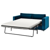 VIMLE 2er-Bettsofa, Djuparp dunkel grünblau