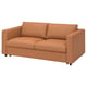 VIMLE 2er-Bettsofa, Grann/Bomstad goldbraun