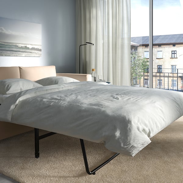 VIMLE 2er-Bettsofa, Hallarp beige