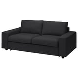 VIMLE 2er-Bettsofa, mit breiten Armlehnen/Hillared anthrazit