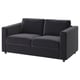 VIMLE 2er-Sofa, Djuparp dunkelgrau
