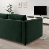 VIMLE 2er-Sofa, Djuparp dunkelgrün