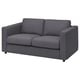 VIMLE 2er-Sofa, Gunnared mittelgrau
