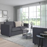VIMLE 2er-Sofa, Gunnared mittelgrau