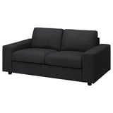 VIMLE 2er-Sofa, mit breiten Armlehnen/Hillared anthrazit