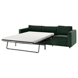 VIMLE 3er-Bettsofa, Djuparp dunkelgrün