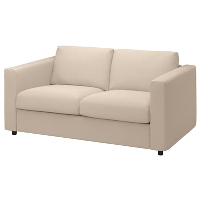 VIMLE Bezug 2er-Sofa, Hallarp beige
