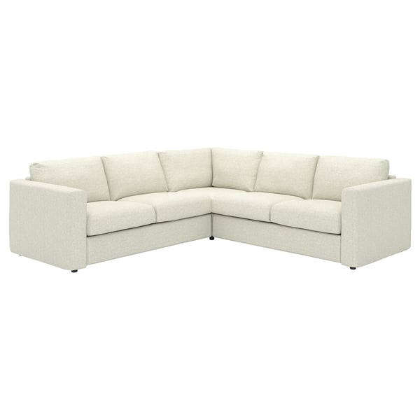VIMLE Ecksofa 4-sitzig, Gunnared beige