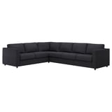 VIMLE Ecksofa 5-sitzig, Hillared anthrazit