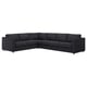 VIMLE Ecksofa 5-sitzig, Hillared anthrazit