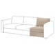 VIMLE Sitzelement 1, Kelinge beige