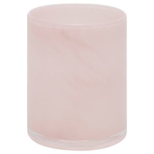 VINDSTILLA Kerzen-/Teelichthalter, rosa, 11 cm