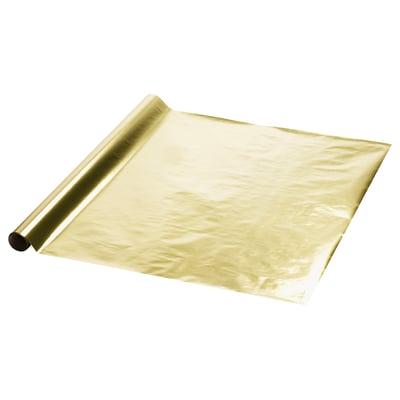VINTERFINT Geschenkpapierrolle, goldfarben, 3x0.7 m