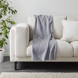 VITMOSSA Plaid, grau, 120x160 cm