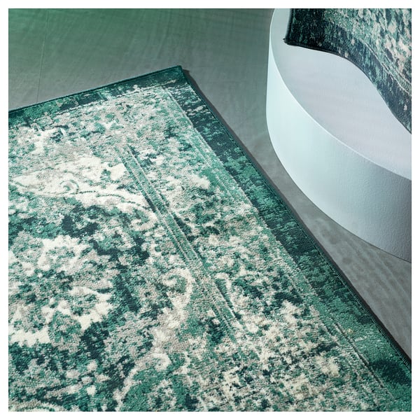 vonsbak teppich kurzflor grun 200x300 cm ikea schweiz