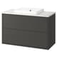 HAVBÄCK vanity units with basin