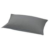 ÄNGSLILJA Pillowcase, grey, 65x100 cm