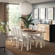 ÅLHULT / ÅLHULT Table and 6 chairs, beige/brown/Kabusa light beige beige, 170/220x80 cm