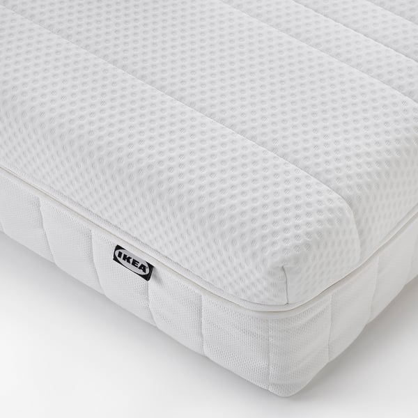 ÅNNELAND Hybrid mattress, medium firm/white, 90x200 cm