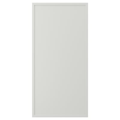 ASPUDDEN Decorative cover panel, light grey, 39x80 cm