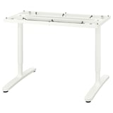 BEKANT Underframe for table top, white, 120x80 cm