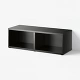 BESTÅ Frame, black-brown, 120x40x38 cm