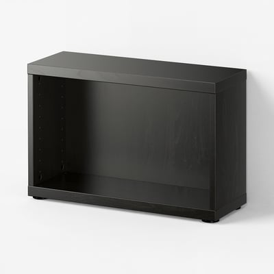 BESTÅ Frame, black-brown, 60x20x38 cm