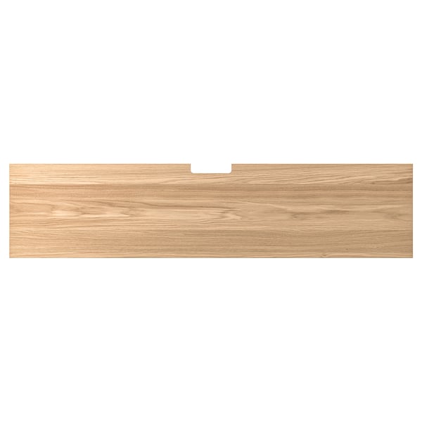 BESTÅ Top panel for TV, oak veneer, 180x42 cm