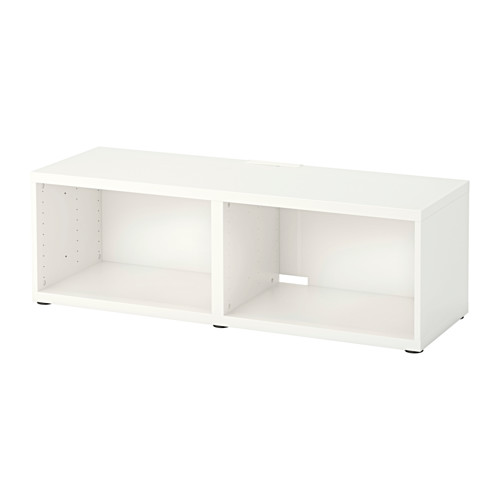 BESTÅ TV bench white IKEA
