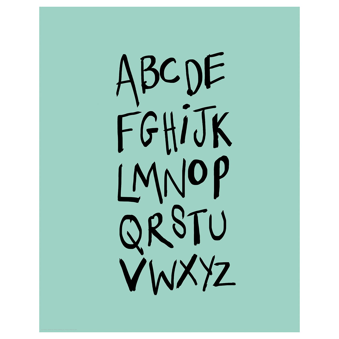 Bild Poster Alphabet 40x50 Cm Ikea Switzerland