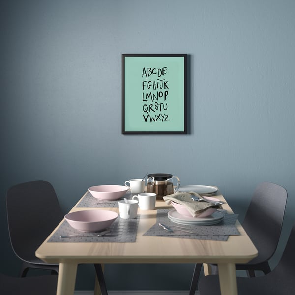 Bild Poster Alphabet 40x50 Cm Ikea Switzerland