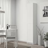 BILLY / OXBERG Bookcase with doors, white, 40x41x202 cm