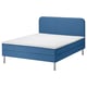 Option: BLÅFJÄLLET Divan bed, medium firm/Vissle blue, 140x200 cm