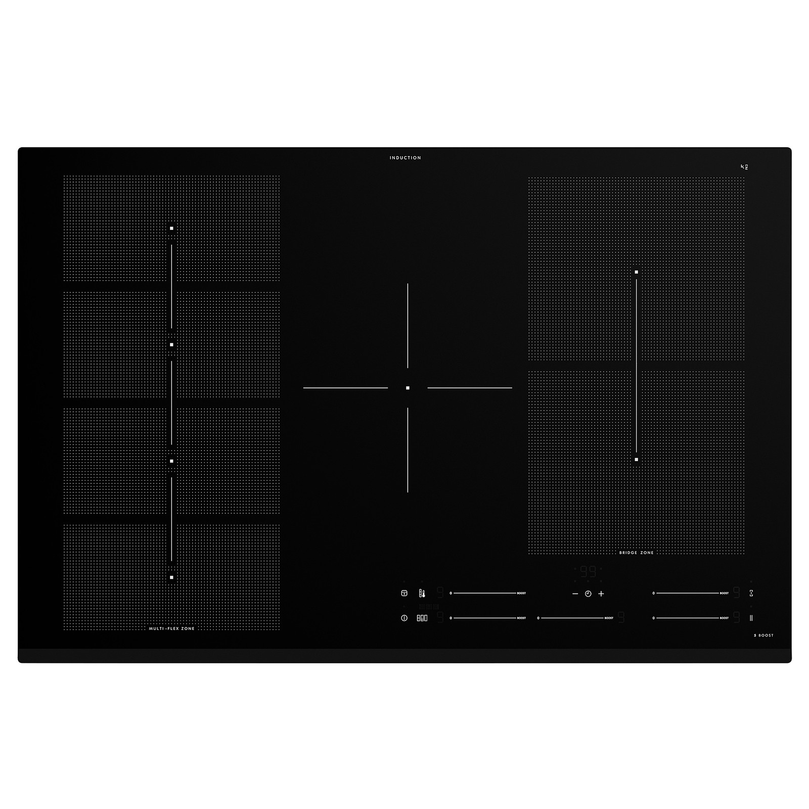 BLIXTSNABB Induction hob, IKEA 700 black, 78 cm IKEA Switzerland