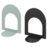 BOTTNA Book-end, light grey-green/anthracite
